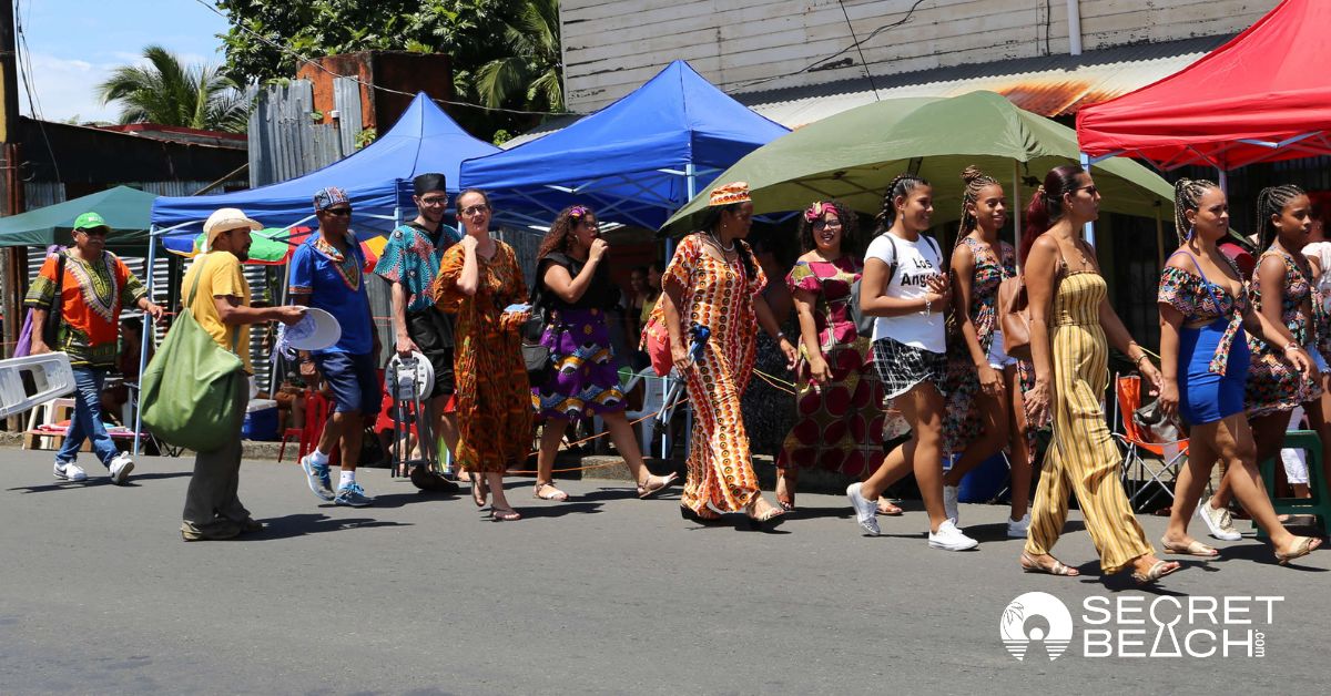 Tourists visiting Costa Rica
