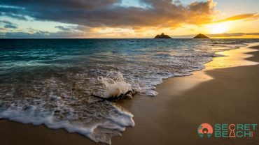 Beautiful beach in Hawaii-a famous tourist spot for vacations